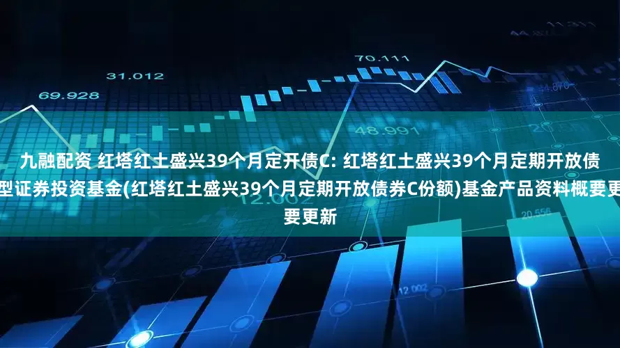 九融配资 红塔红土盛兴39个月定开债C: 红塔红土盛兴39个月定期开放债券型证券投资基金(红塔红土盛兴39个月定期开放债券C份额)基金产品资料概要更新